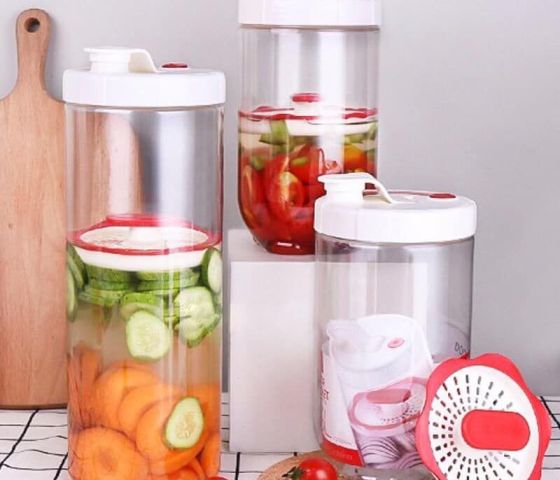 Hộp muối dưa cà Lock&Lock